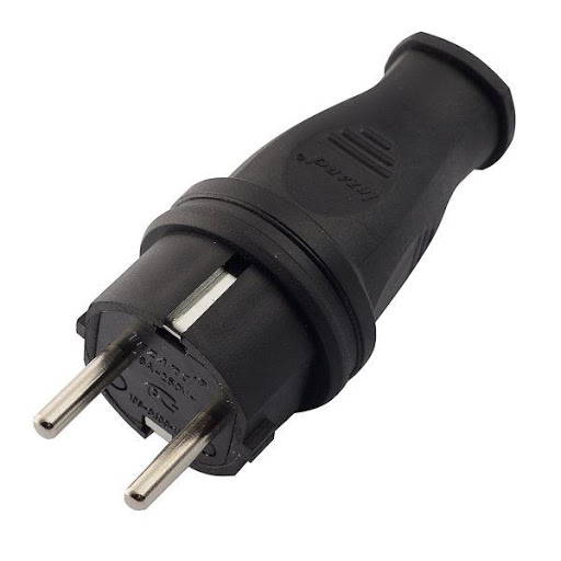 vilka-pramaa-230v-2rre-16a-ip44-kauc-rexant
