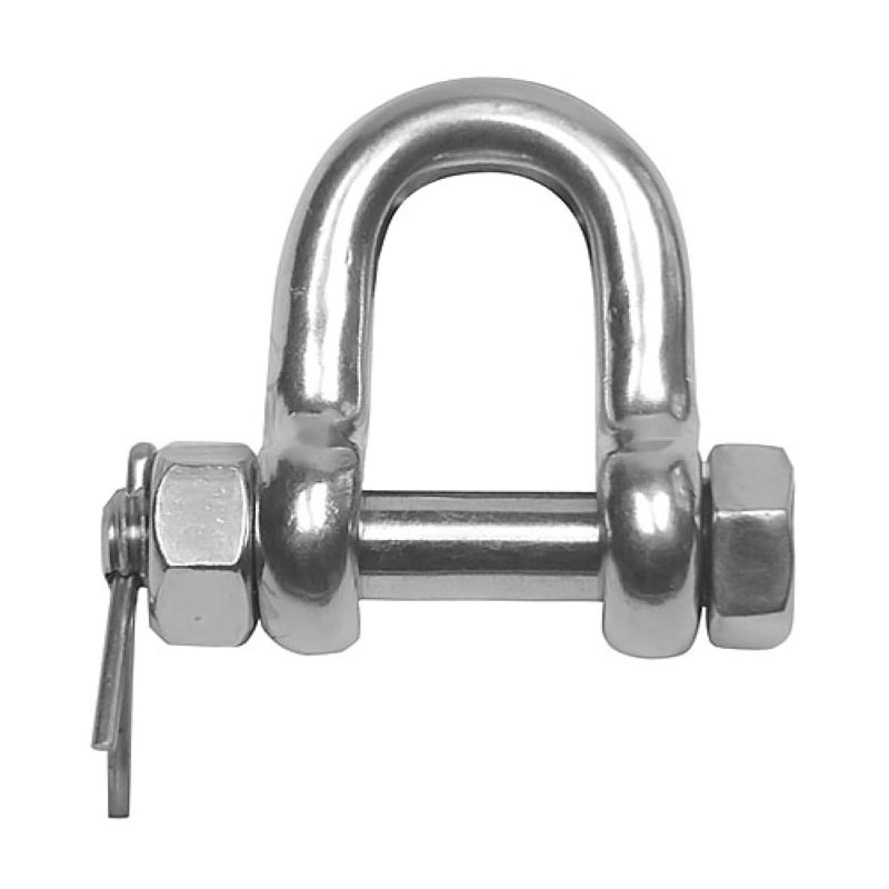 Скоба такелажная прямая со шплинтом г/п  0,75 т (G-2150  5/16" )*