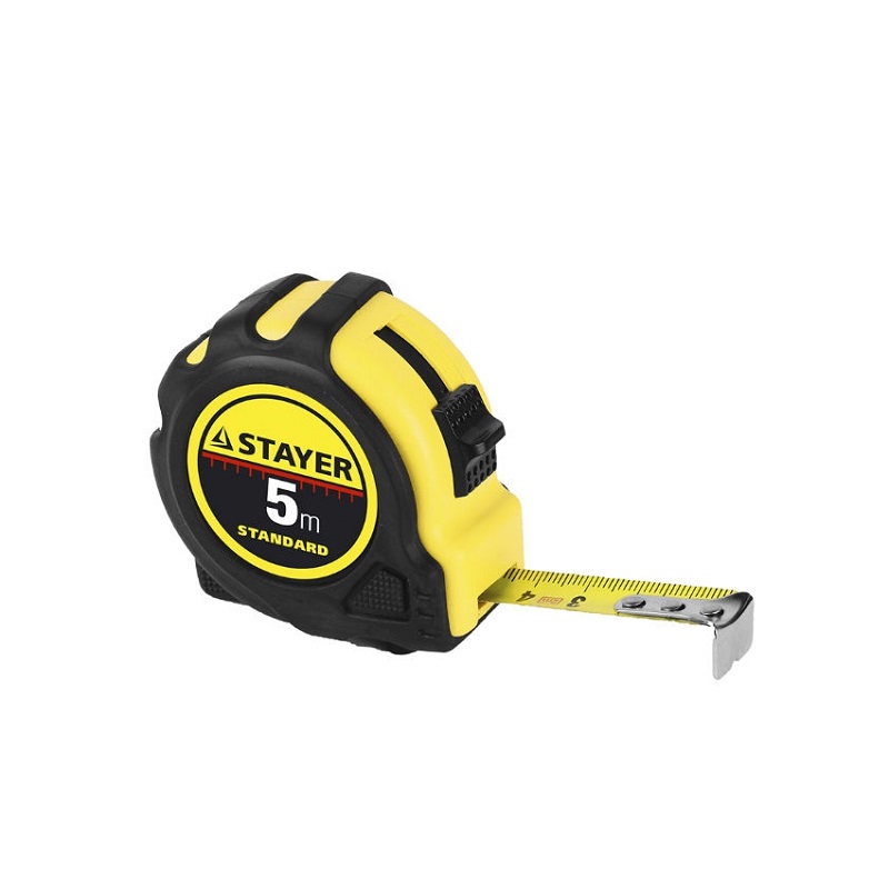 Рулетка STAYER TopTape ударост.корпус  5мх19мм