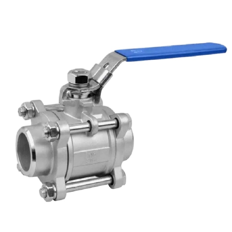 Кран шаровый нерж. AISI 304 1 1/4" DN32 (42,4) С/С