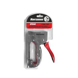 Cтеплер для скоб 4-14х0,7 мм Монтажник Профи*