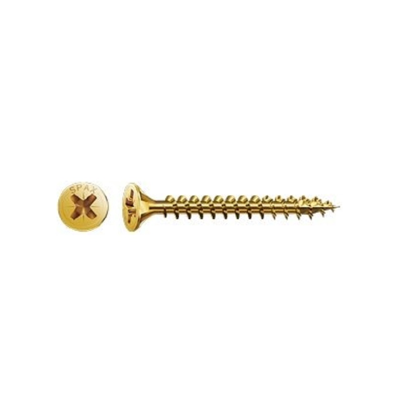 SPAX  Саморез 5х50 жел.цинк пт/г ТХ20
