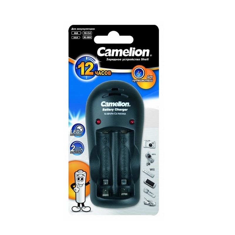 Заряд.устр. Camelion R03/R6х1/2 (150mA) таймер/откл.,индик.