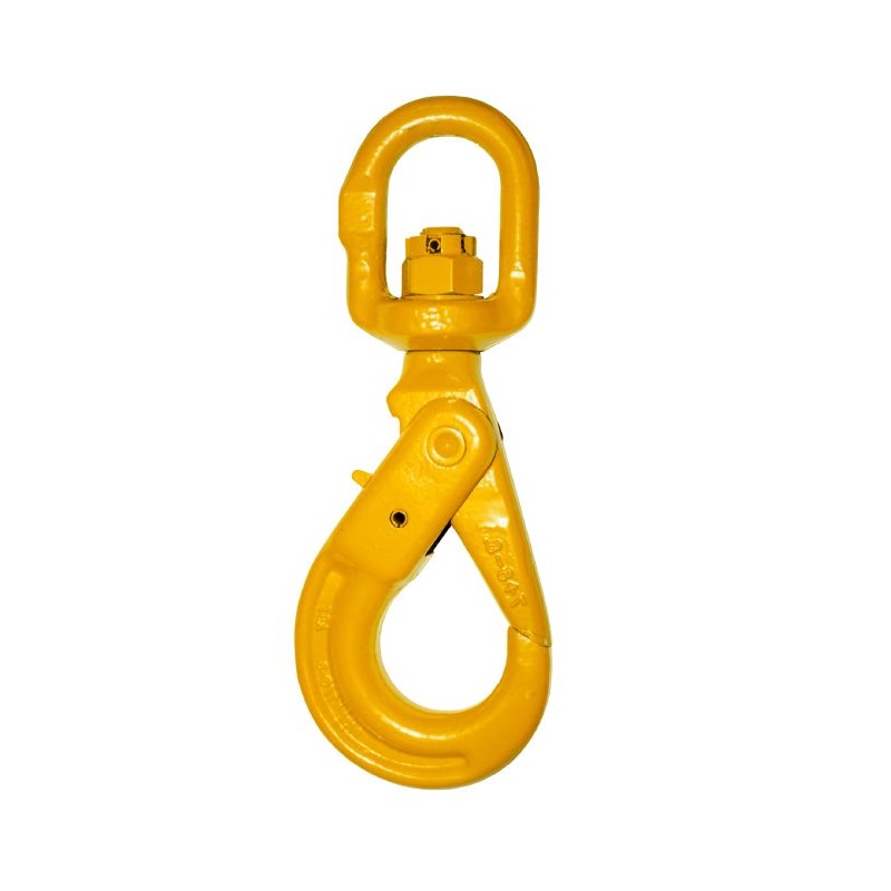 Крюк самозащелкивающийся с вертлюгом, г/п 2,0 тн