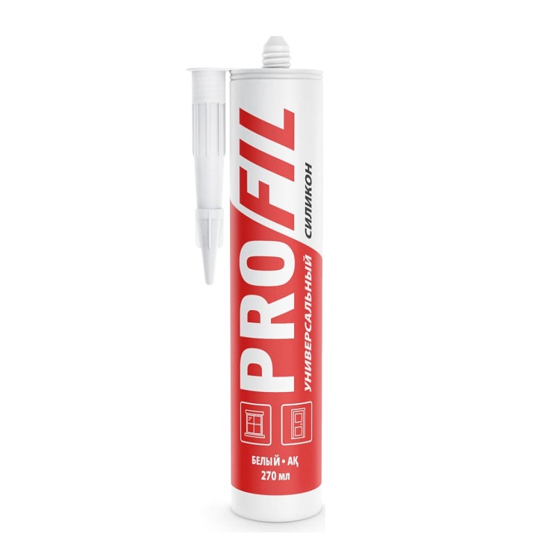 Герметик Soudal Profil силикон.унив.белый 270 мл*
