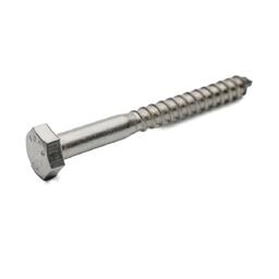 Шуруп по дереву шестигр/гл. DIN 571 10х100 А2