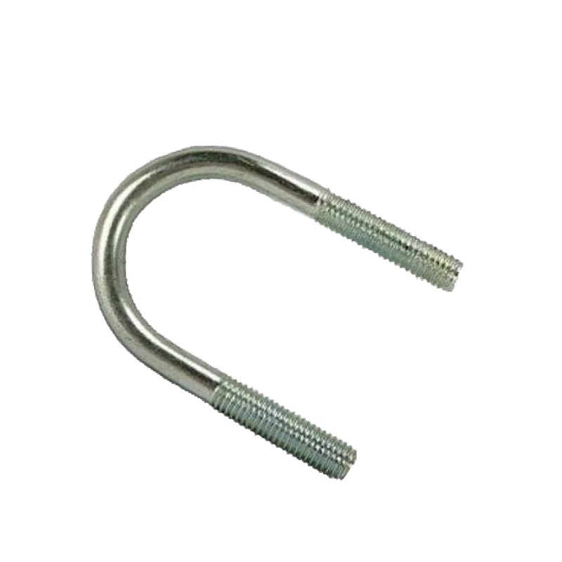 Скоба U-образная для трубы  2 1/2"(66-76)  М8 Zn
