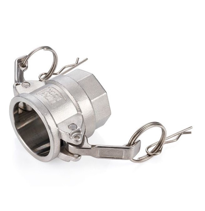 Быстроразъемное соединение CAM-LOCK Typ D-075 3/4" нерж.сталь (розетка, внутр. резьба)