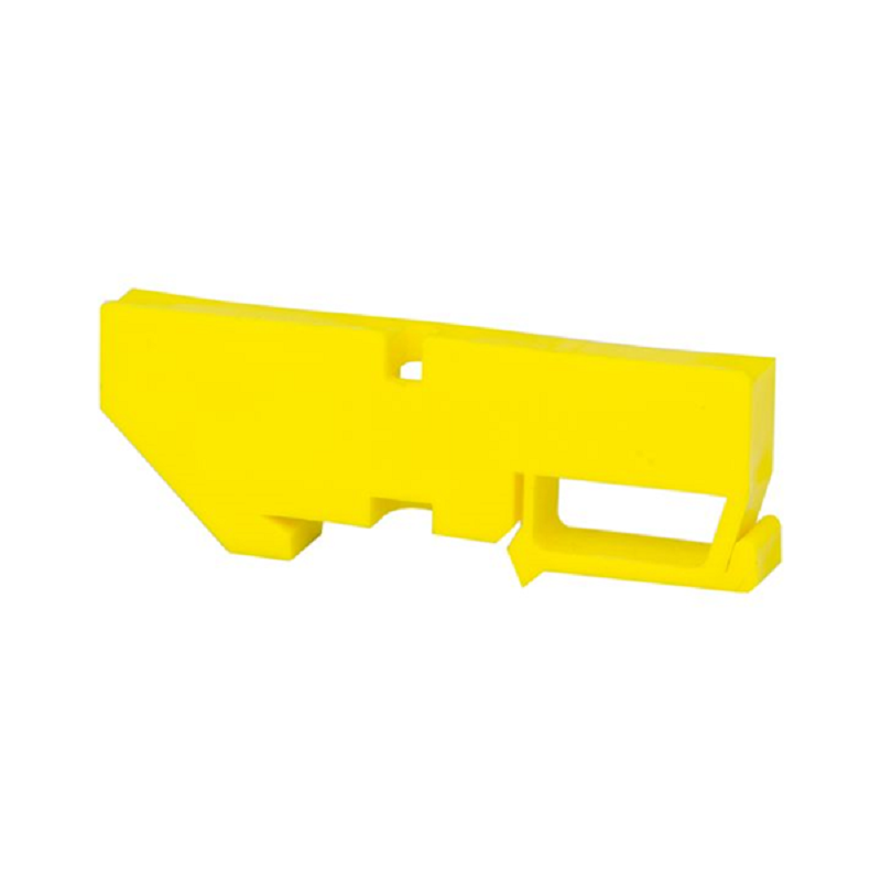 Изолятор на DIN-рейку желт. EKF ak-1-4-y