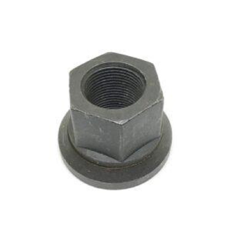 Гайка плоская М22х1,5, кл.32, выс.33, серый вращ.буртик 10.9Нм