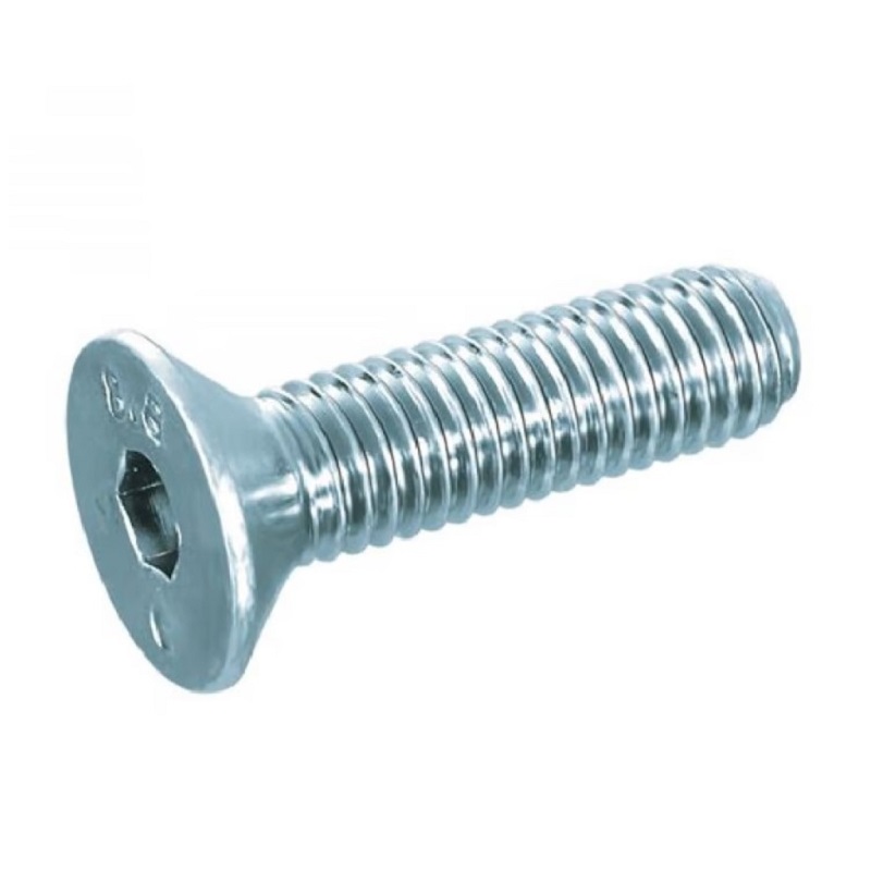 Винт DIN7991 вн.6-гр. 8.8Нм  6х12  Zn