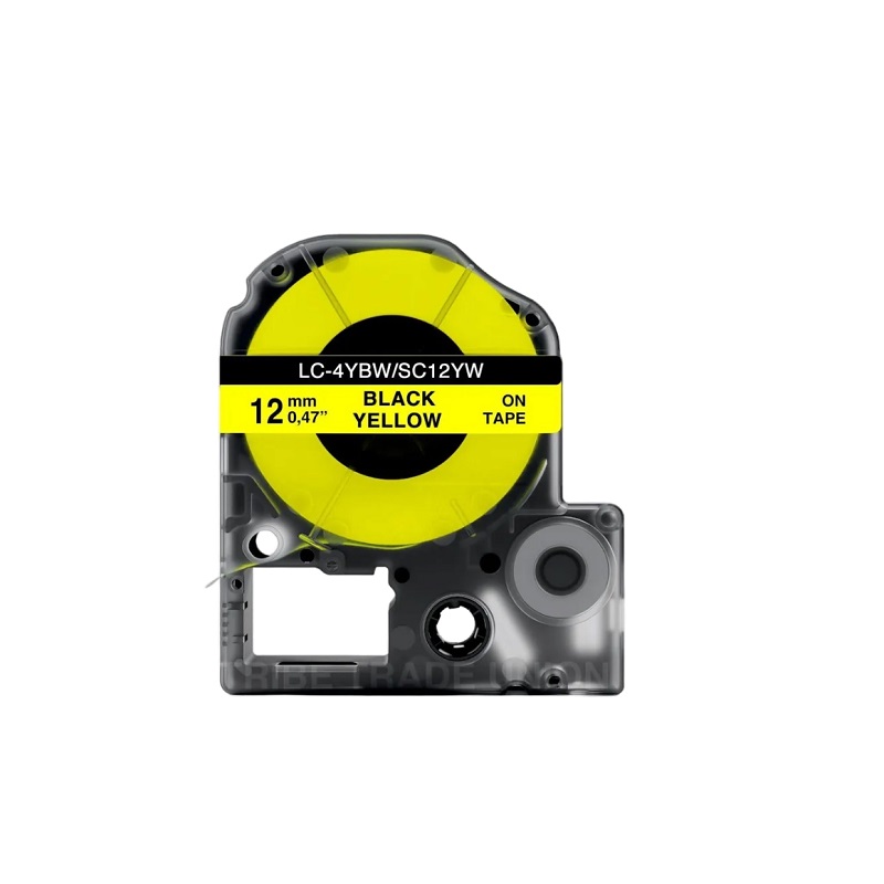 Картридж ленточный Epson LC-4YBW 12ммх8 м