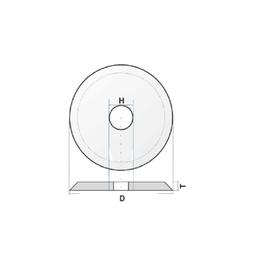 Круг конич.профиль 300х13х127 25А 50м/с