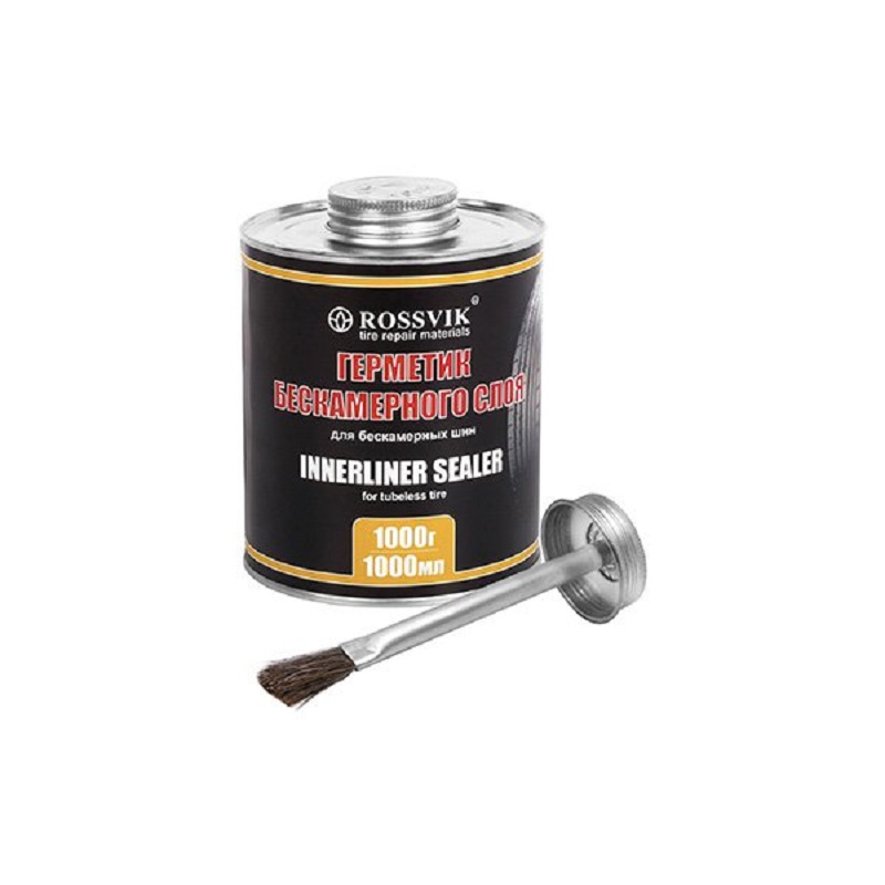 Герметик бескамерного слоя (ROSSVIK) 1000г/1000мл (банка с кистью)