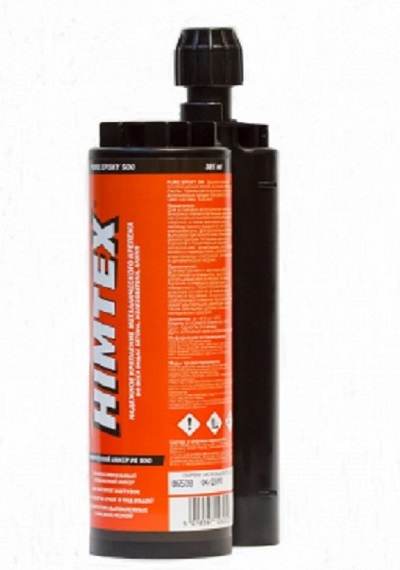 Химический анкер HIMTEX PURE EPOXY 500 585мл (для тяжелых нагрузок)