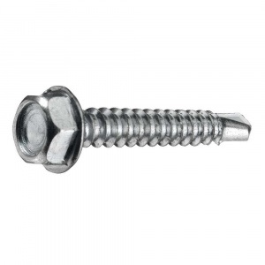 Саморез DIN 7504-К со сверлом 6-гр. гол. 6.3х25 Zn