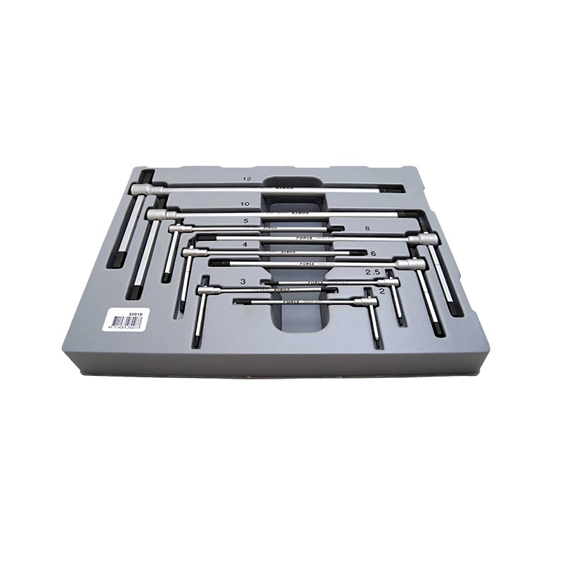 Набор 6-гр. ключей с Т-образной ручкой 9 предметов 