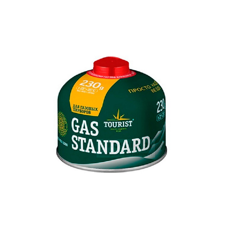 Газовый баллон STANDARD-230г резьбовой*
