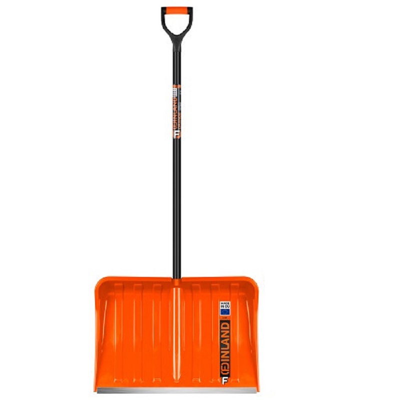 Лопата для уборки снега FINLAND ORANGE 550х385х1515 мм