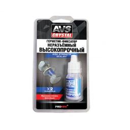 Фиксатор резьбы AVS неразъёмный высокопрочный 6 мл*