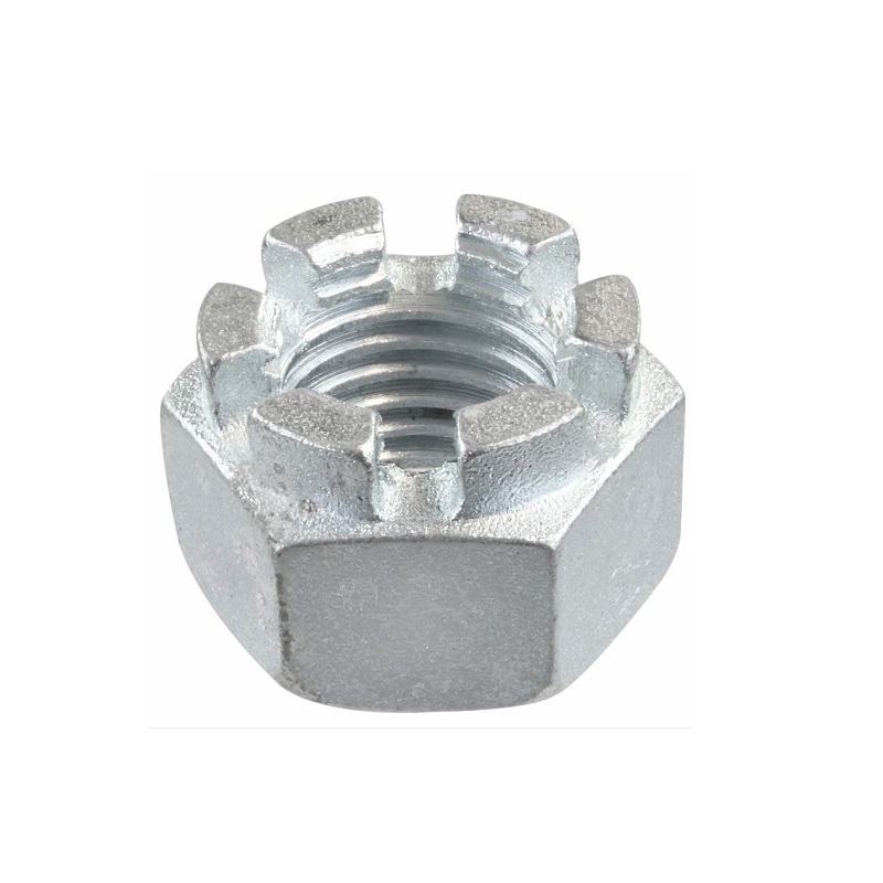Гайка корончатая DIN 935 м10 Zn