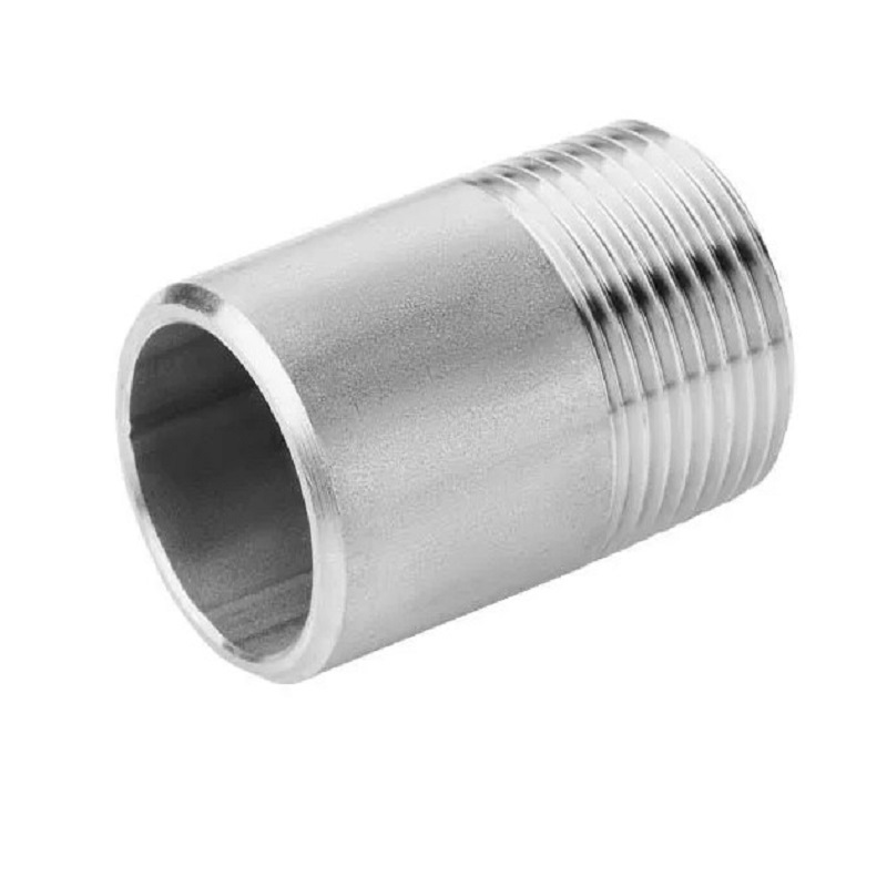 Ниппель 2 1/2" (AISI304, 08Х18Н10, Ду 65 (76,1), резьба/сварка