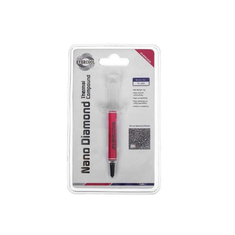 Термопаста Evercool Nano Diamond TC-H04
