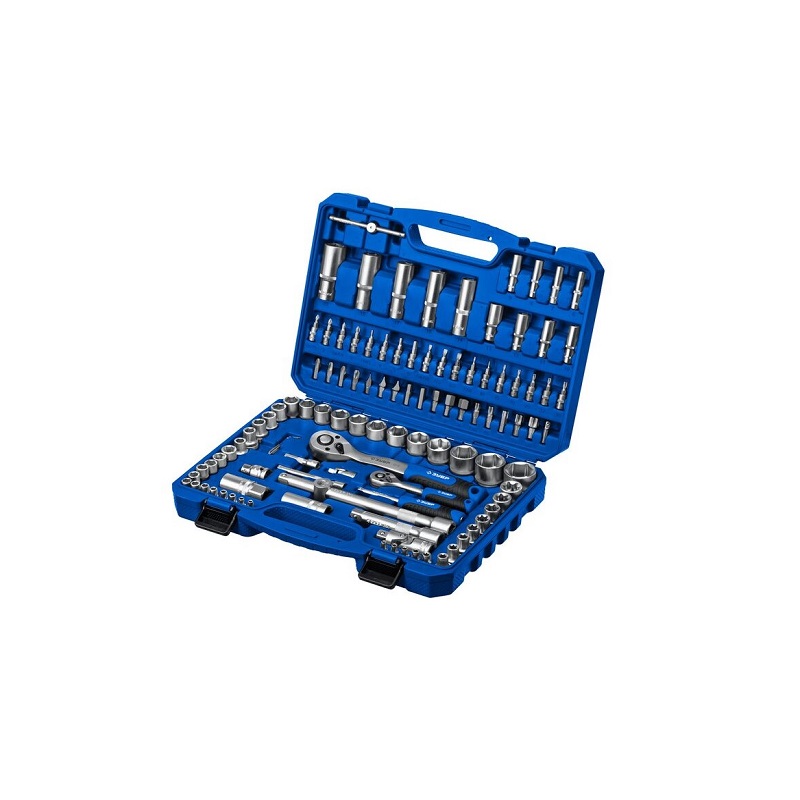 Набор инструмента ЗУБР А-110 1/2"+1/4" 110 пр.