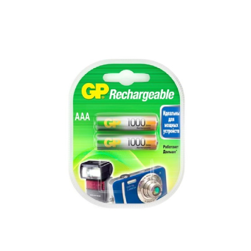 Аккумулятор GP 100AAАНС 1000mAh Ni-MH BL2