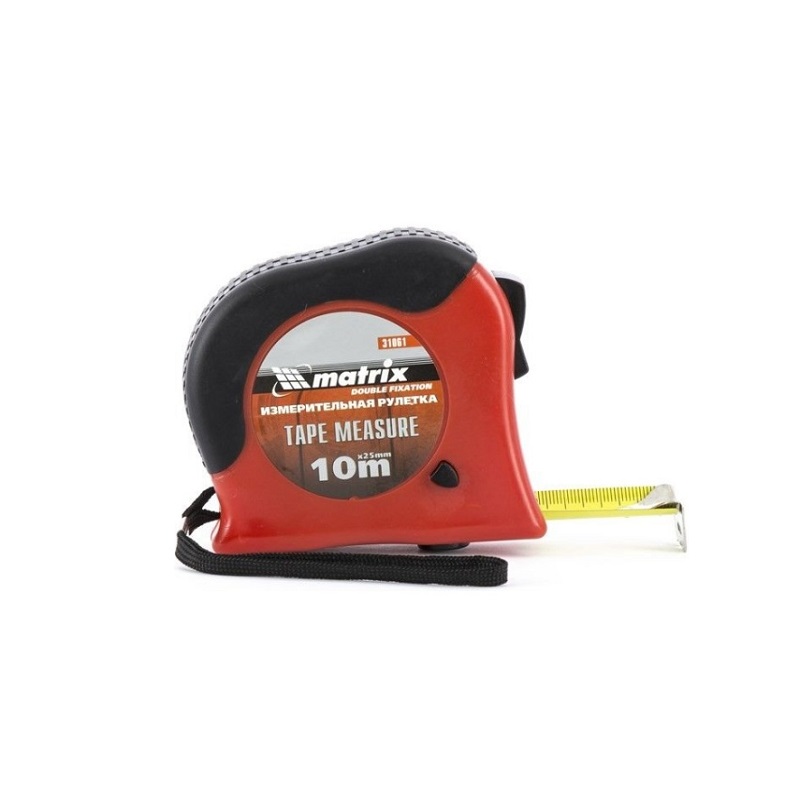 Рулетка Matrix Double fixation обрез.корпус 10мх25мм