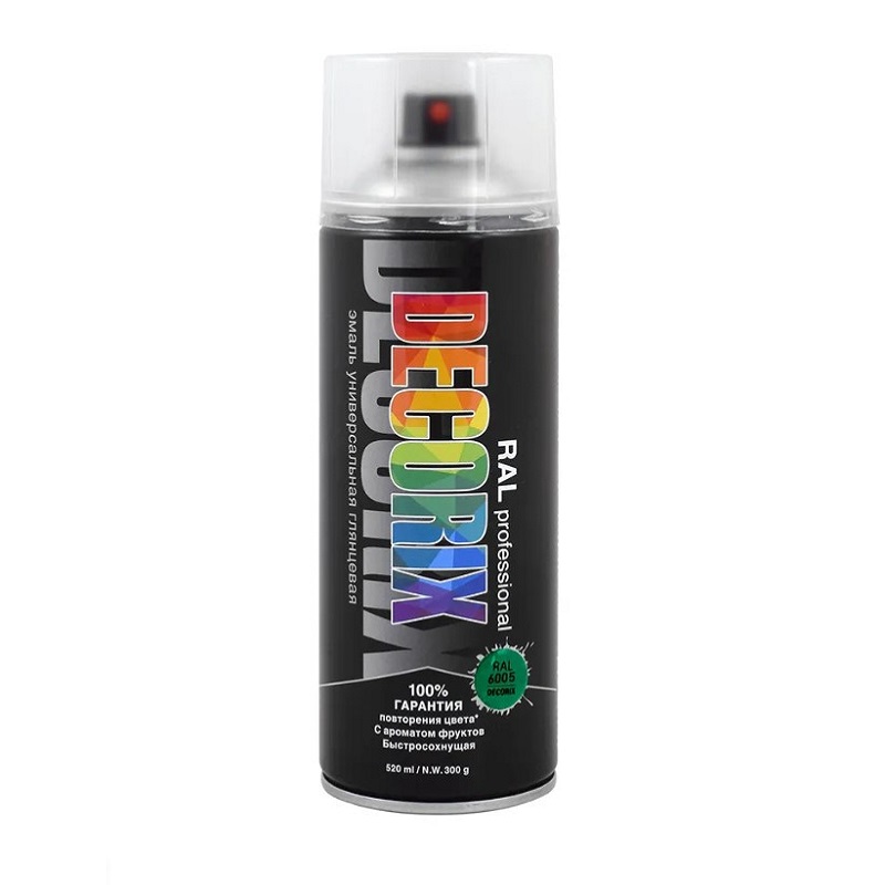 Эмаль аэрозольная DECORIX RAL PROFESSIONAL зелёный мох 