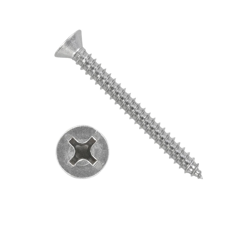 Саморез с потайной головкой DIN7982 4,8х90 Zn