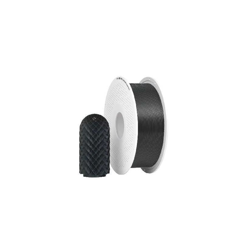 Катушка пластика PETG HF 1кг, черный (33102)