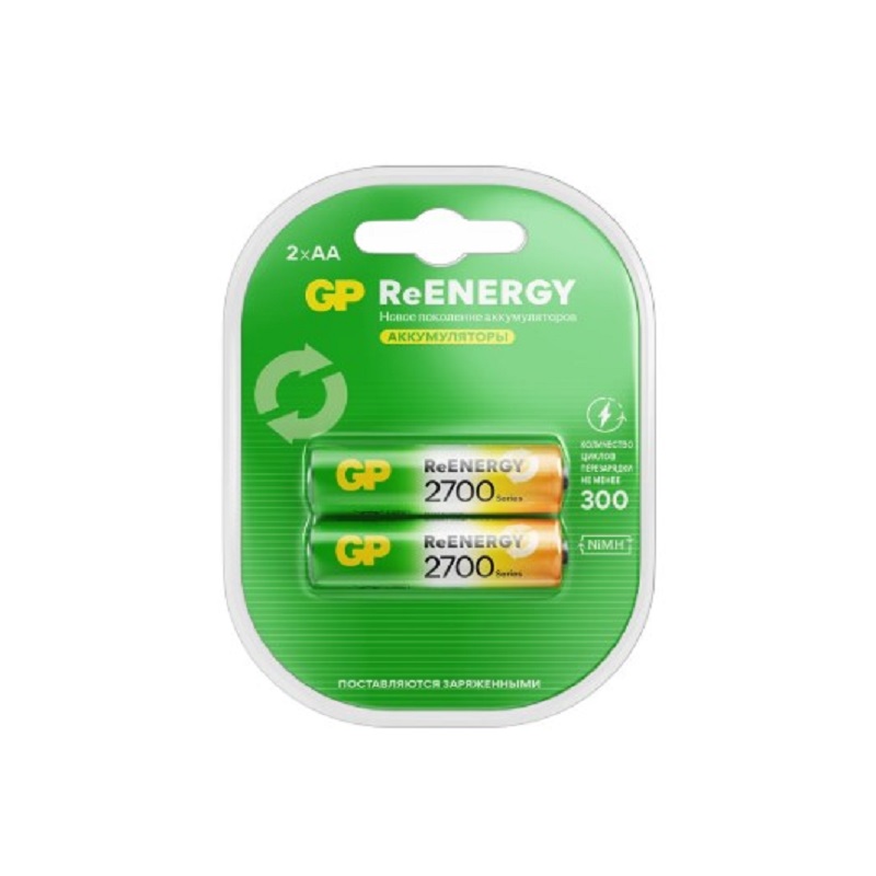 Аккумулятор GP 270AAНС 2700mAh Ni-MH BL2