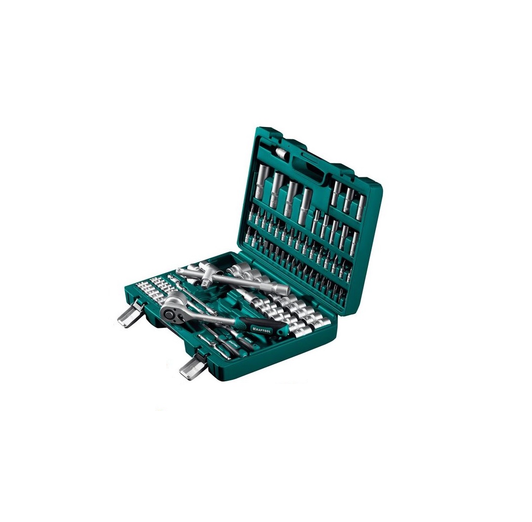Набор инструмента KRAFTOOL X-Drive 1/2"+1/4" 94 пр. 