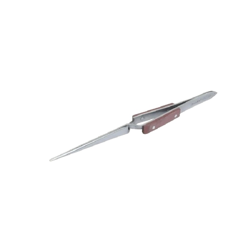 Пинцет магнитный 1PK-118T, 165 мм