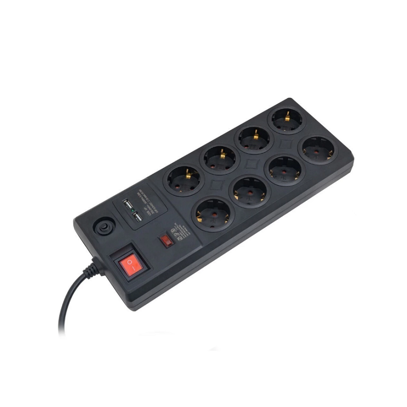 Удлинитель сет. СТАРТ SP 8 роз 1,5м ZDVT 2USB